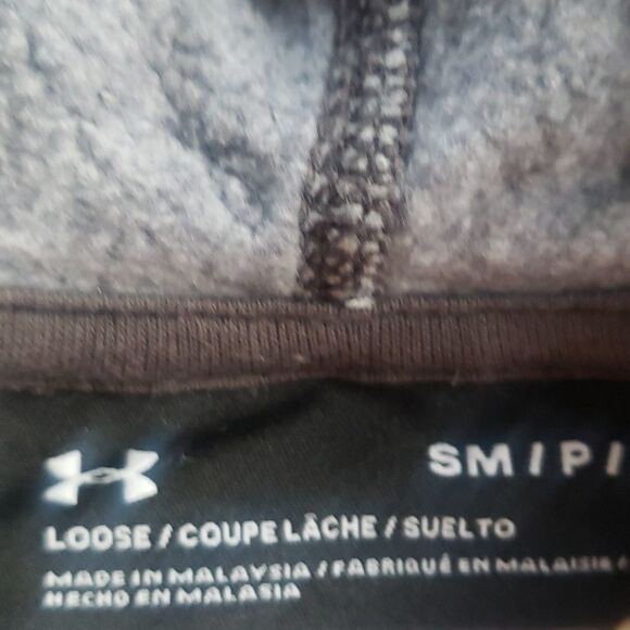 Under Armour UA Women’s Hoodie Small | Gray Long Sleeve Pullover Sweatshirt - Picture 7 of 9